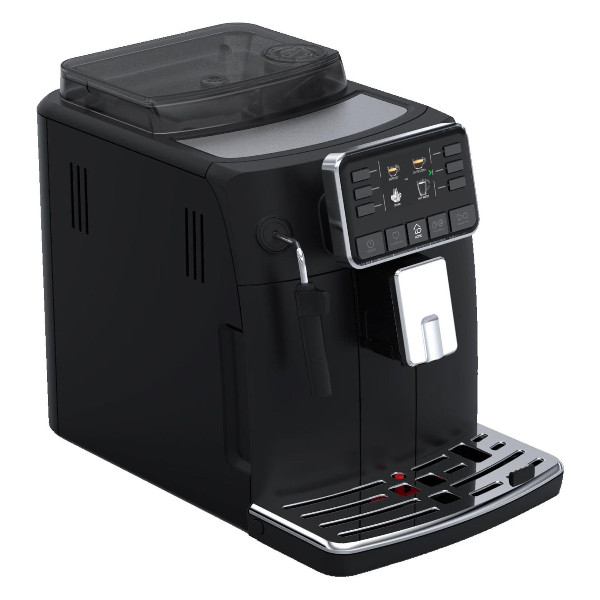 Gaggia Cadorna Style RI9600/01 Automatic Espresso & Cappuccino Machine - 1900W Coffee Maker for Whole Bean or Ground Coffee, 2-Cup Capacity, Black, Made in Italy - Perfect for Home Baristas & Coffee Lovers