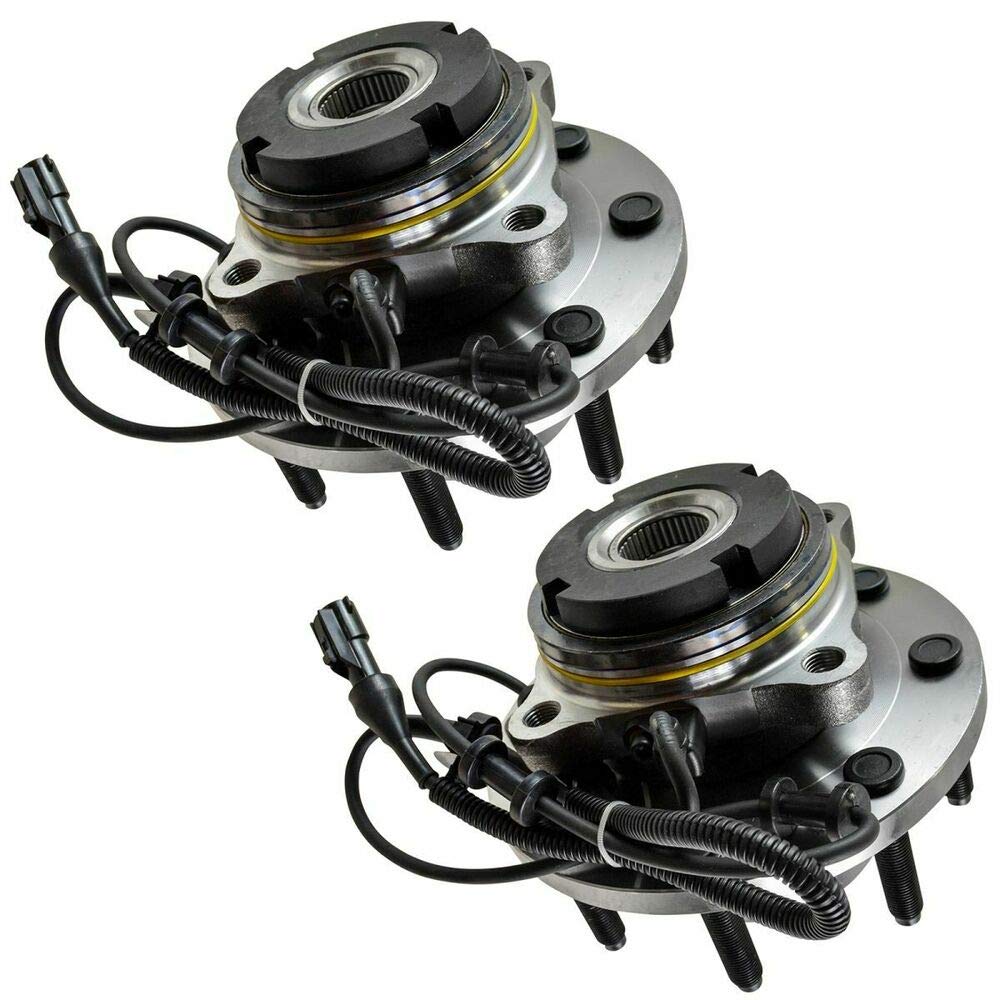 2-Pack Front Wheel Hub and Bearing Assembly Replacement for 515056 - Perfect for Jeep Wrangler & Cherokee Off-Road Adventures