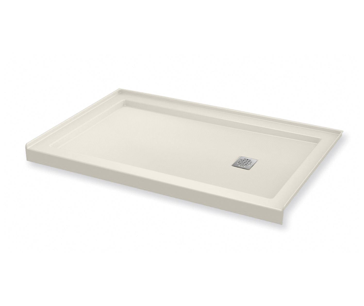 B3Square 6036 Acrylic Alcove Shower Base - 36x36 Inch Slip-Resistant Bathtub Replacement with Quick Drain - Perfect for Small Bathroom Remodeling & ADA Compliant Installation