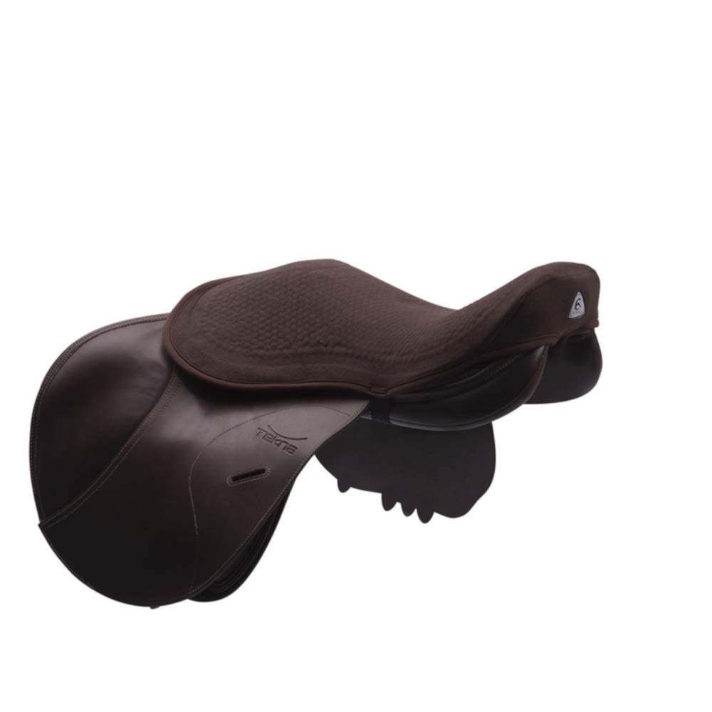 Acavallo Gel Seat Saver for Horses - Brown, Large Size | Comfortable & Durable Horse Riding Seat Cushion for Equestrian Training, Riding Lessons, and Long Trail Rides