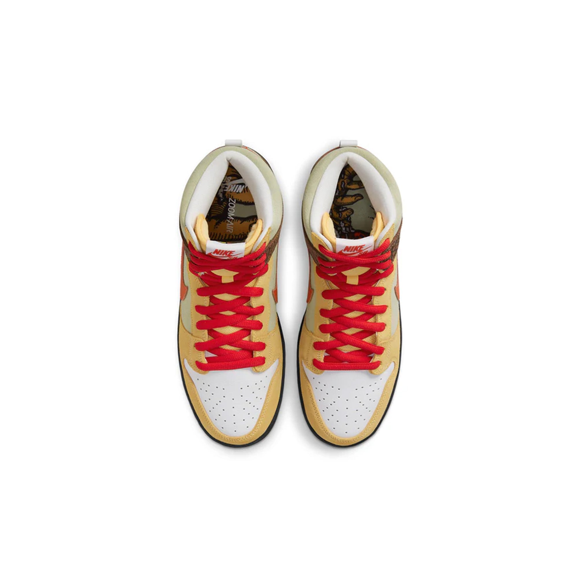 Nike Dunk High SB x Color Skates 'Kebab and Destroy' - Limited Edition Skateboarding Shoes for Men - Perfect for Streetwear Fashion & Skate Sessions