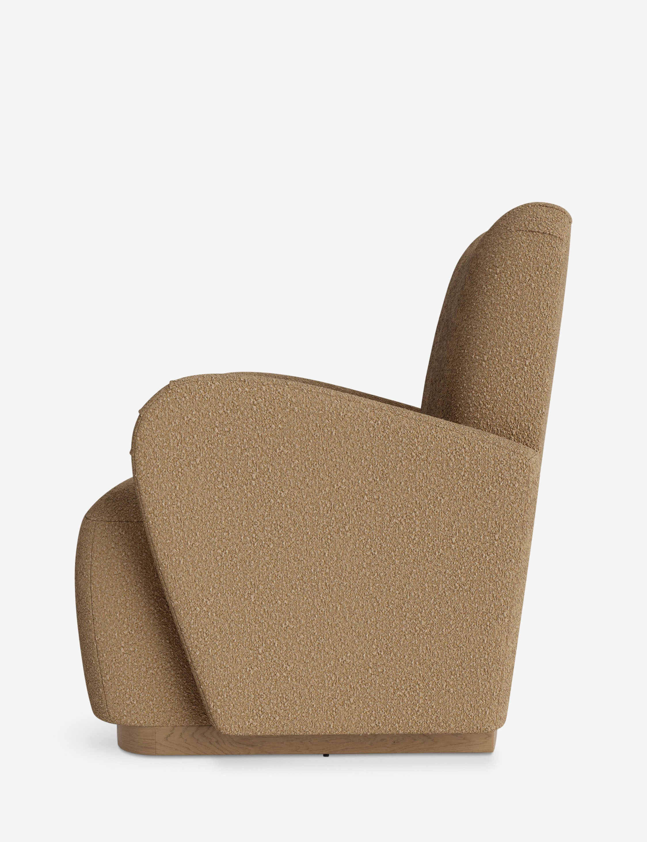 Bei Swivel Chair by DISC Interiors - Modern Rotating Office Chair for Home & Workspace - Perfect for Living Rooms, Home Offices & Conference Rooms