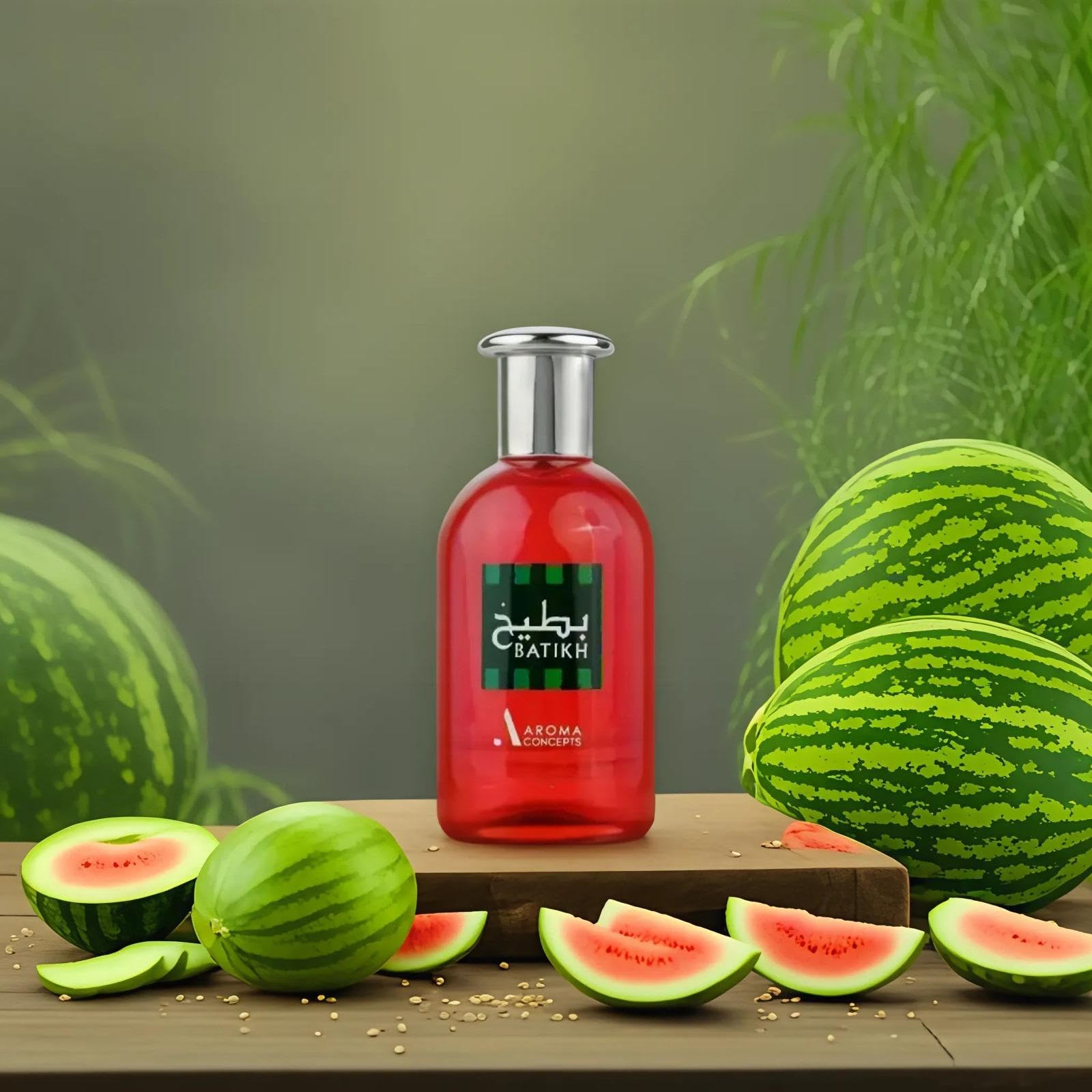 Paris Corner BATIKH Watermelon Perfume EDP 1.7 FL Oz - Unisex Long-Lasting Fragrance with Fresh Fruity Notes | Perfect for Summer, Daily Wear & Special Occasions