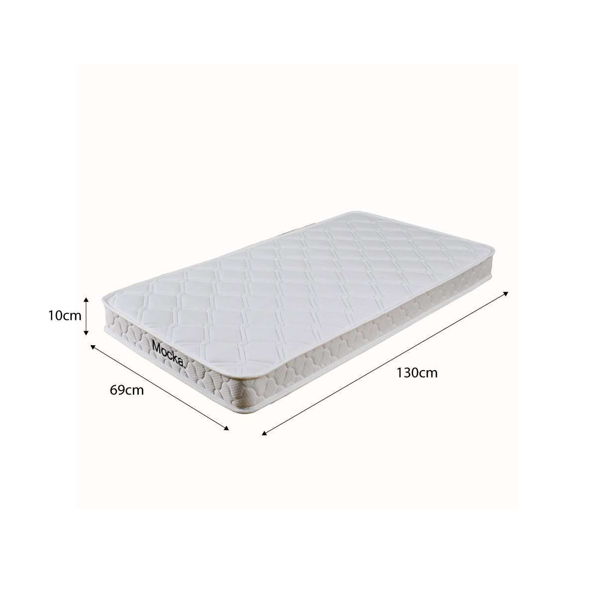 Mocka Cot Mattress - Breathable Baby Crib Mattress with Waterproof Cover | Perfect for Nursery, Daycare & Travel | Hypoallergenic & Comfortable Sleep Solution