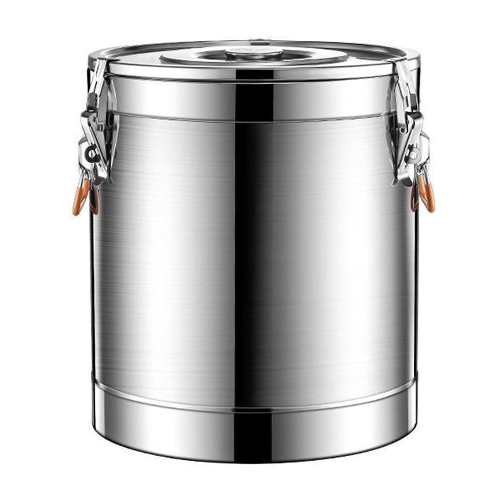 10L Stainless Steel Milk Can with Tap - Portable Home Fermentation Barrel for Milk Storage & Brewing | Insulated Milk Tank for Farm, Kitchen & Homemade Dairy | Perfect for Fresh Milk Transport, Yogurt Making & Cheese Storage