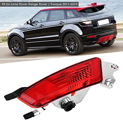 KIMISS LED Fog Lights Lamps - Rear Left with Base LR025149 Compatible with Land Rover Evoque 2011-2019 - Durable Driving Lights for Night & Foggy Weather Conditions