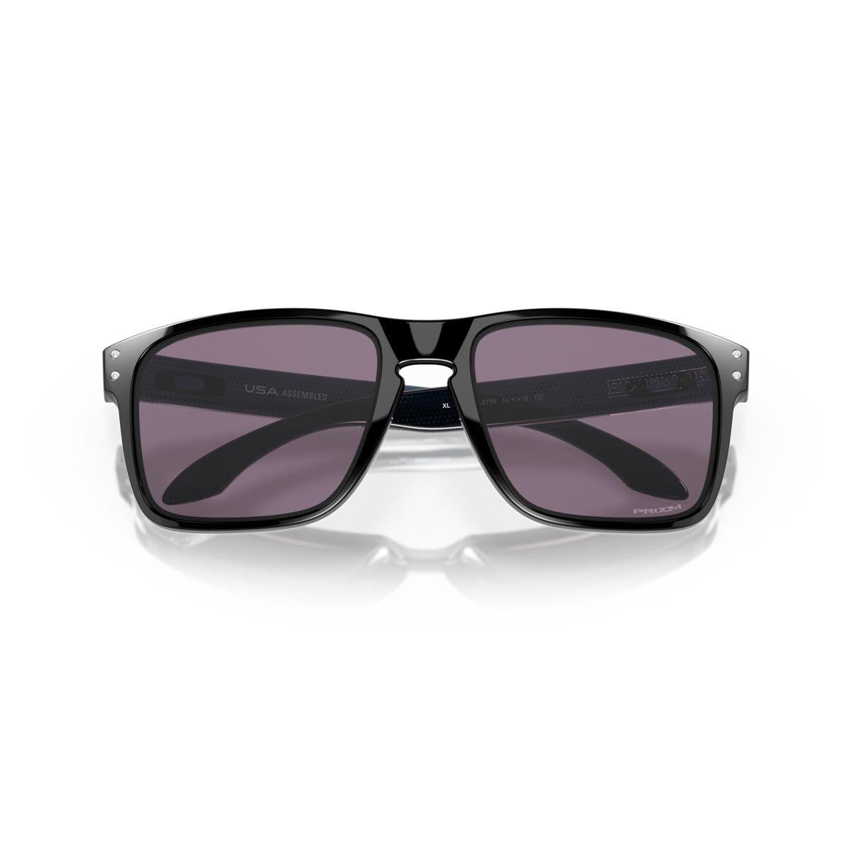 Oakley Holbrook XL Sunglasses - Polished Black Frame with Prizm Grey Lenses (Model 0OO9417-941727) | UV Protection for Outdoor Sports & Driving