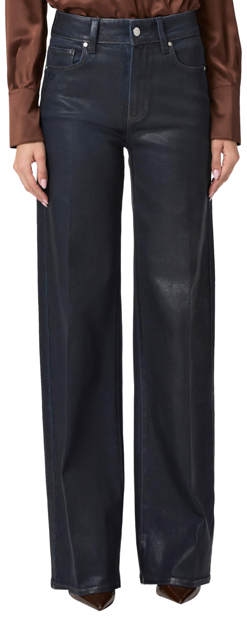 PAIGE Women's Sasha High-Rise Skinny Jeans - Stretch Denim Pants for Everyday Comfort | Perfect for Work, Date Night & Casual Outings