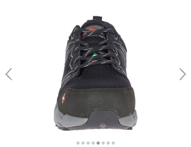 Merrell Fullbench Superlite J17542 Women's Alloy Toe CSA Certified Athletic Work Shoes - Lightweight Safety Footwear for Construction, Warehouse & Industrial Jobs