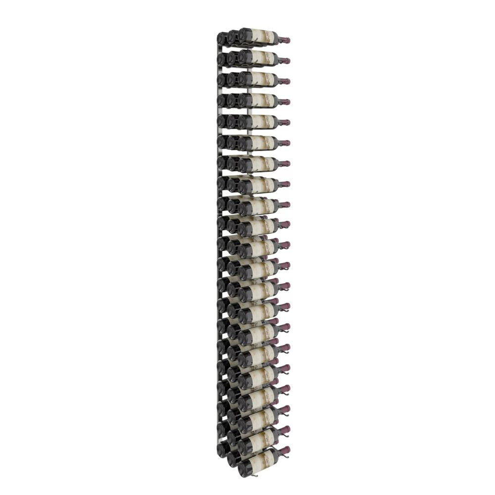 7 Foot Tall Wine Rack Kit - Holds 21 to 63 Bottles | Sturdy Metal Storage for Wine Cellars, Restaurants & Home Bars | Space-Saving Vertical Design for Compact Areas