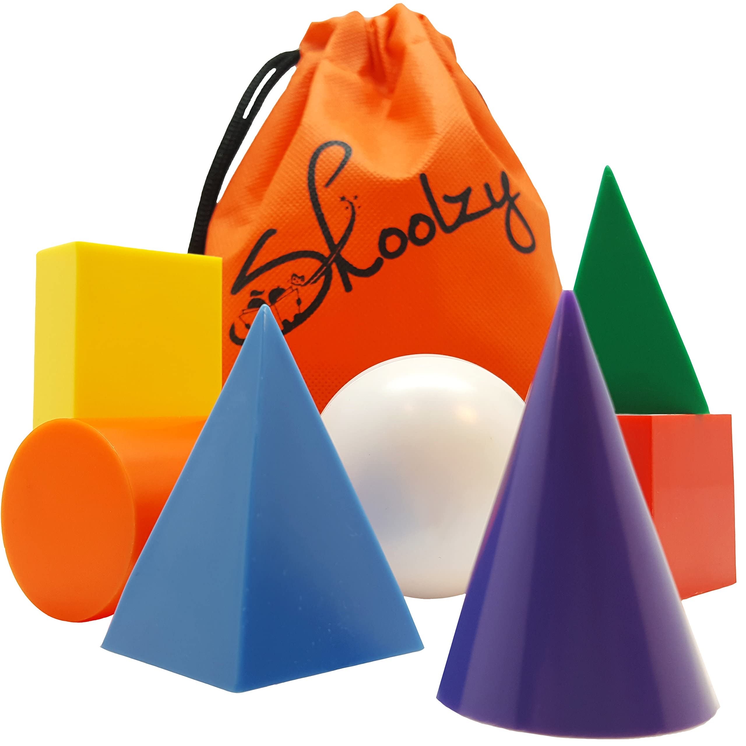 Skoolzy Montessori Lacing Beads for Toddlers - Educational Geometric Shape Toys for Preschool Learning, Fine Motor Skills & Hand-Eye Coordination | Perfect for Classroom, Homeschool & Occupational Therapy Activities