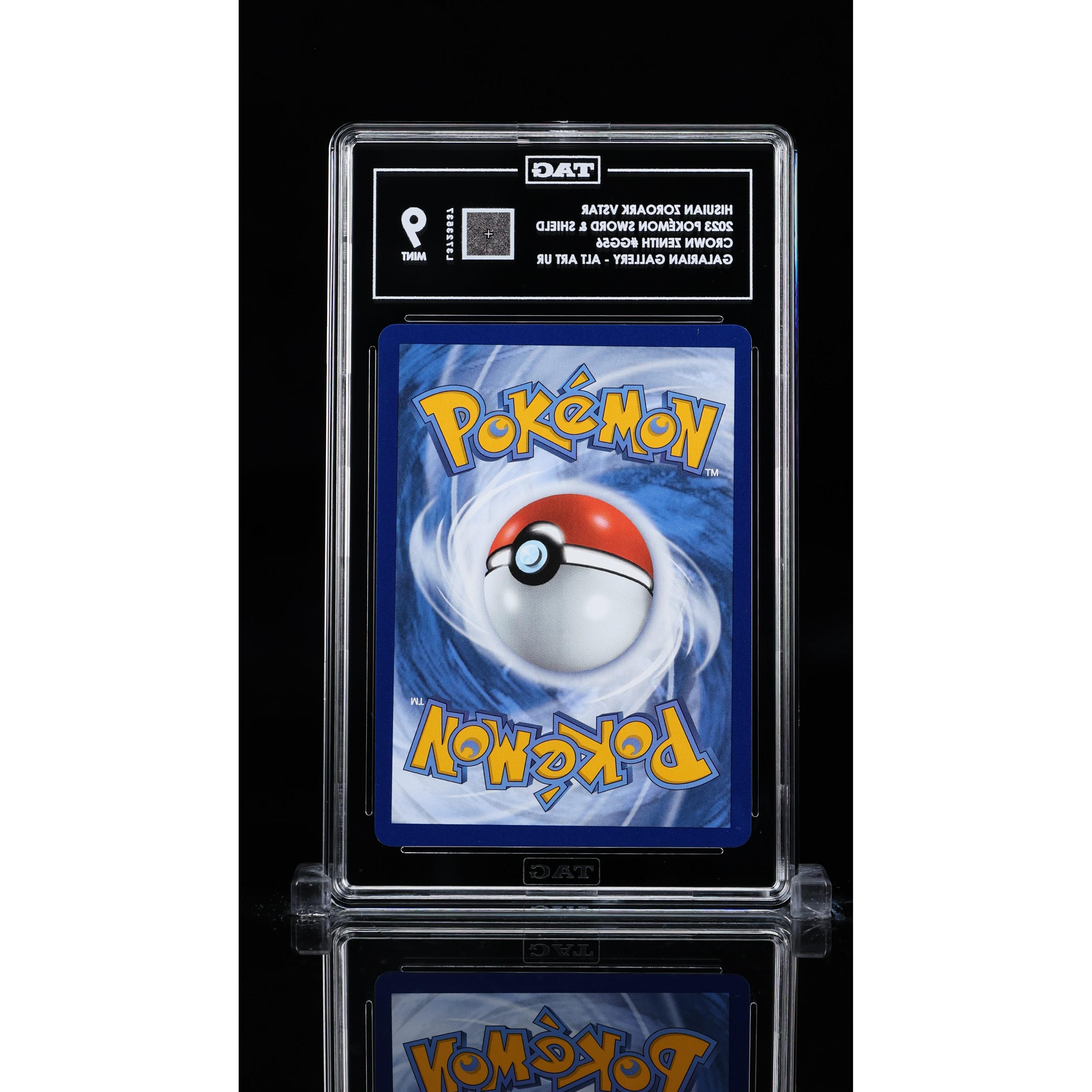 2023 Pokemon Crown Zenith Hisuian Zoroark VSTAR GG56/GG70 TAG 9 - Rare Collectible Trading Card for Battles & Display - Perfect for Pokemon TCG Players and Collectors