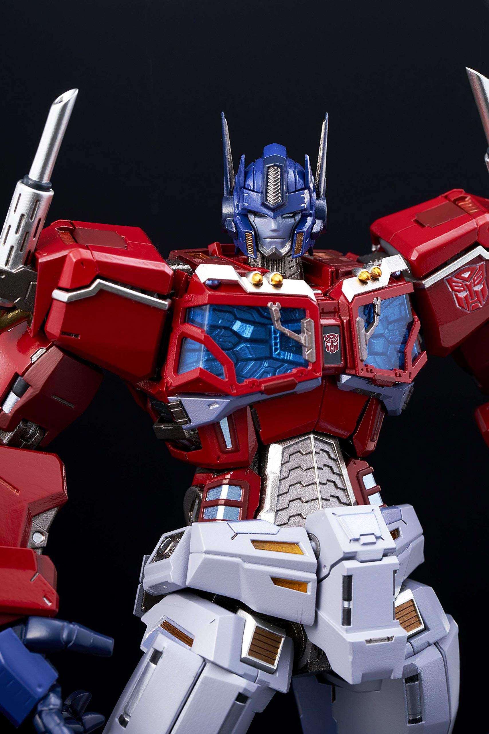 Flame Toys Transformers Optimus Prime Kuro Kara Kuri #05 Action Figure - Premium Collectible Model for Display & Gifts - Perfect for Anime Fans & Robot Enthusiasts
