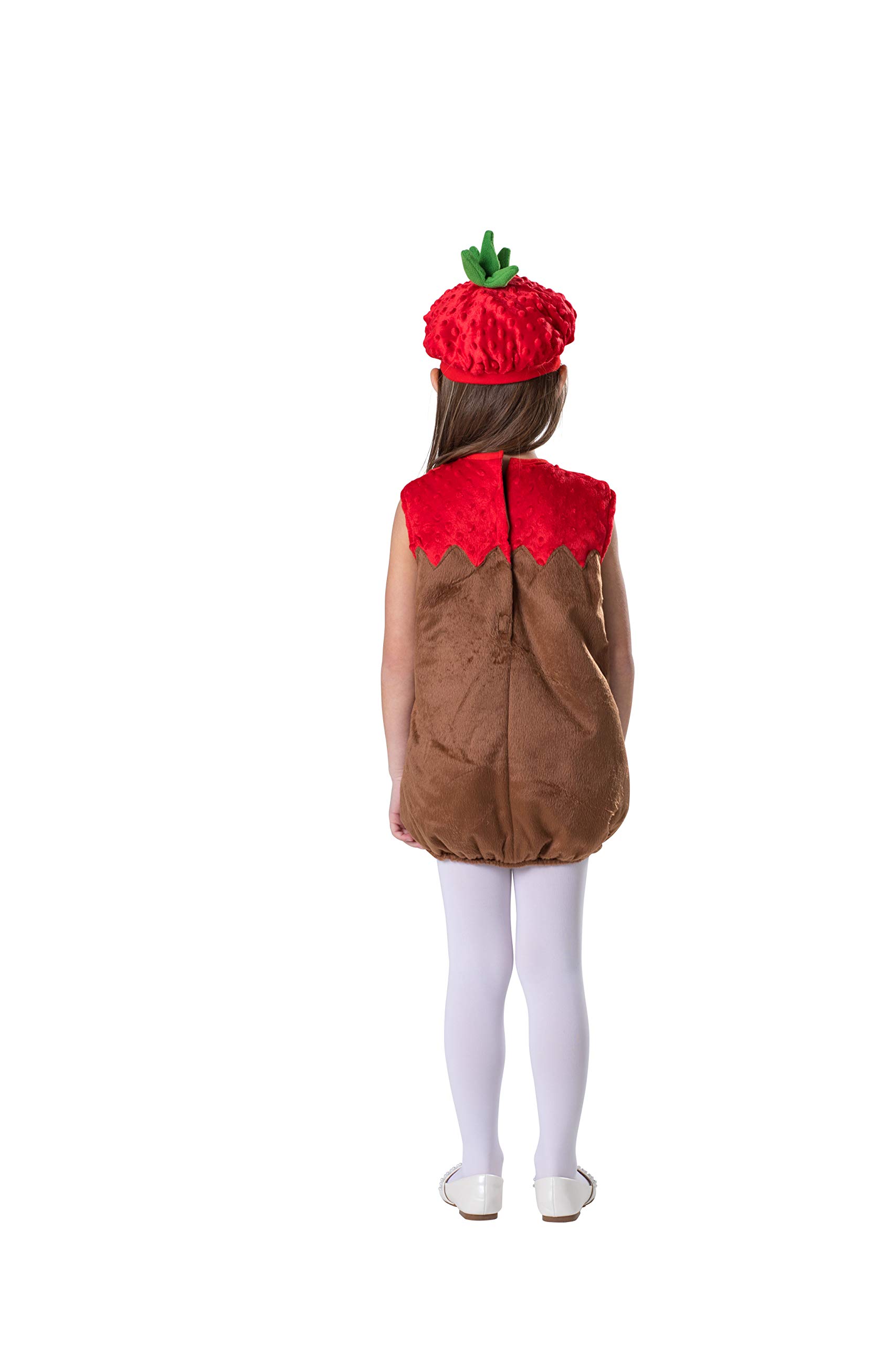 Chocolate Dipped Strawberry Kids Costume - Dress Up for Parties & Halloween