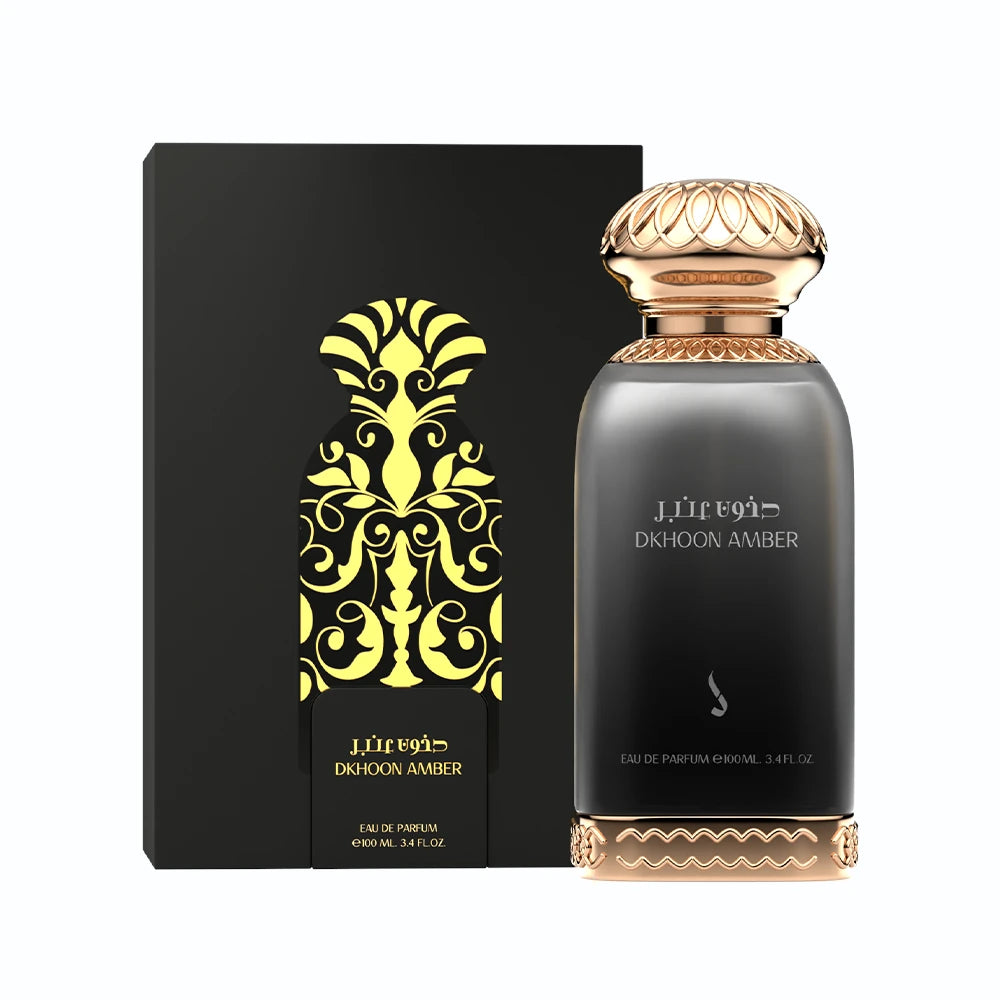 DKhoon Amber Eau de Parfum 100ml - Luxury Unisex Fragrance for Women & Men, Perfect for Date Nights, Special Occasions & Daily Wear