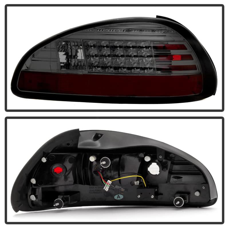 Spyder Auto 5007179 LED Tail Lights - Chrome/Smoke Lens - High Visibility Brake Lights for Trucks & SUVs - Perfect for Night Driving & Enhanced Safety
