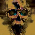 Creepy Skull Gold