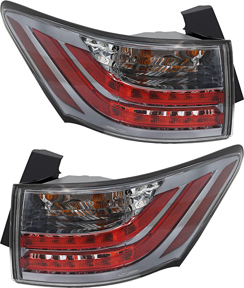 Lexus CT200h LED Tail Lights Lamps Set - Left & Right Pair for 2011-2013 Models | Perfect for Night Driving & Car Customization