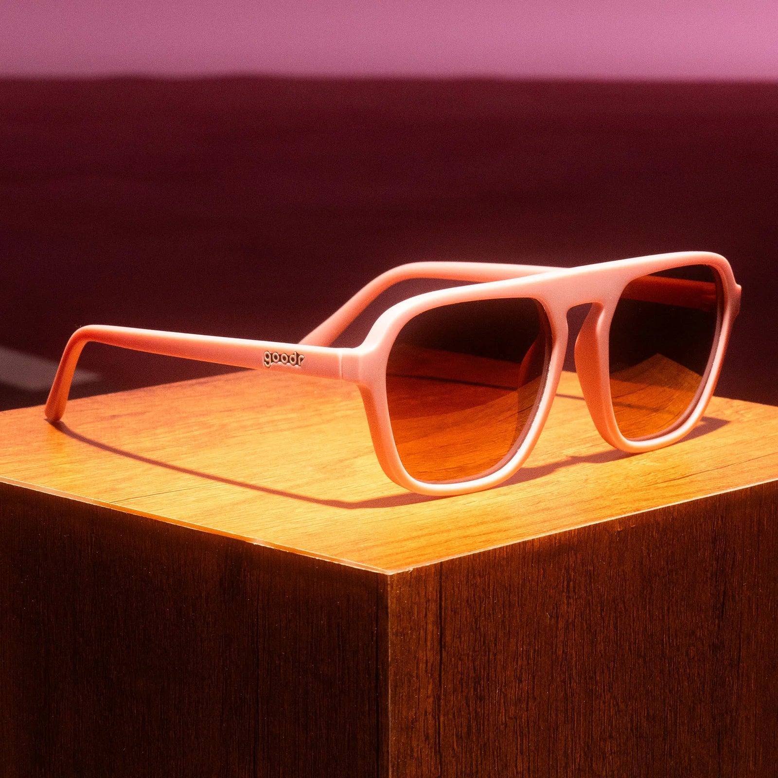 Goodr Sunglasses - Threaten Me With a Good Time Polarized Aviator Style for Running, Cycling & Outdoor Sports | UV Protection & Lightweight Comfort