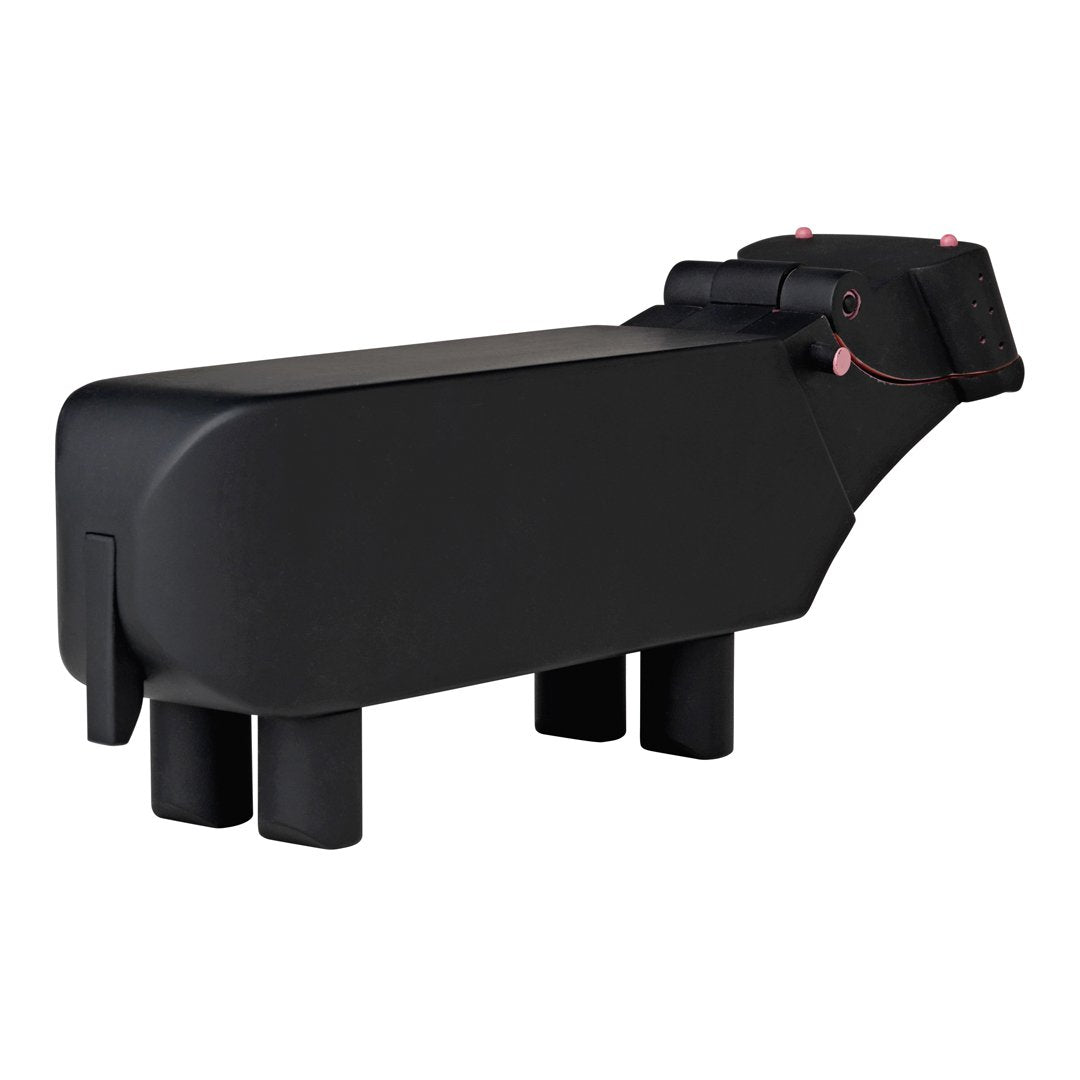 Blackboard Hippo Figurine - Cute Animal Statue for Home Decor, Office Desk, or Gift Idea | Perfect for Nursery, Classroom, or Collector's Display
