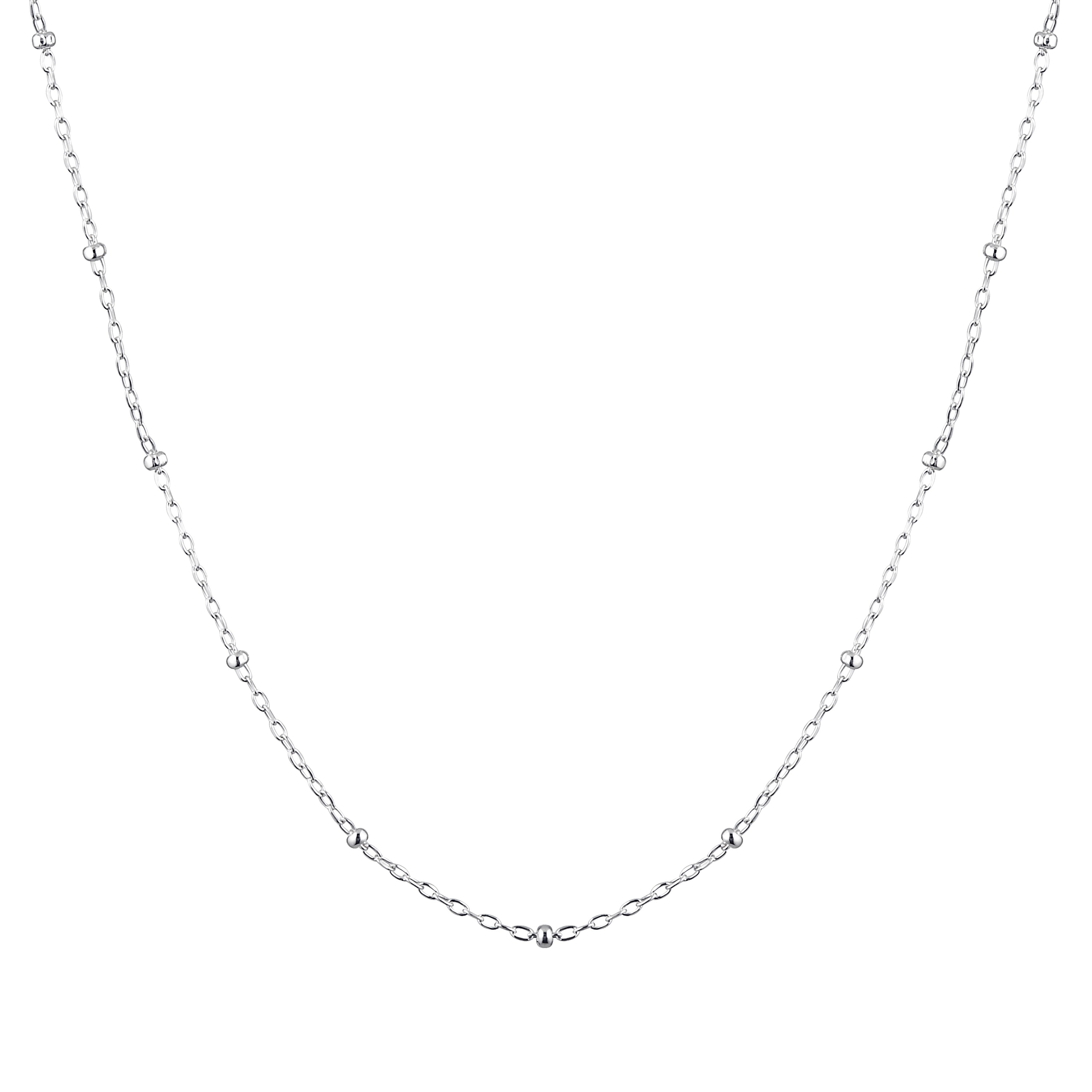 Elegant Ball Chain Necklace for Women - Dainty Gold & Silver Layering Necklace Jewelry - Perfect for Everyday Wear, Gift Giving & Special Occasions