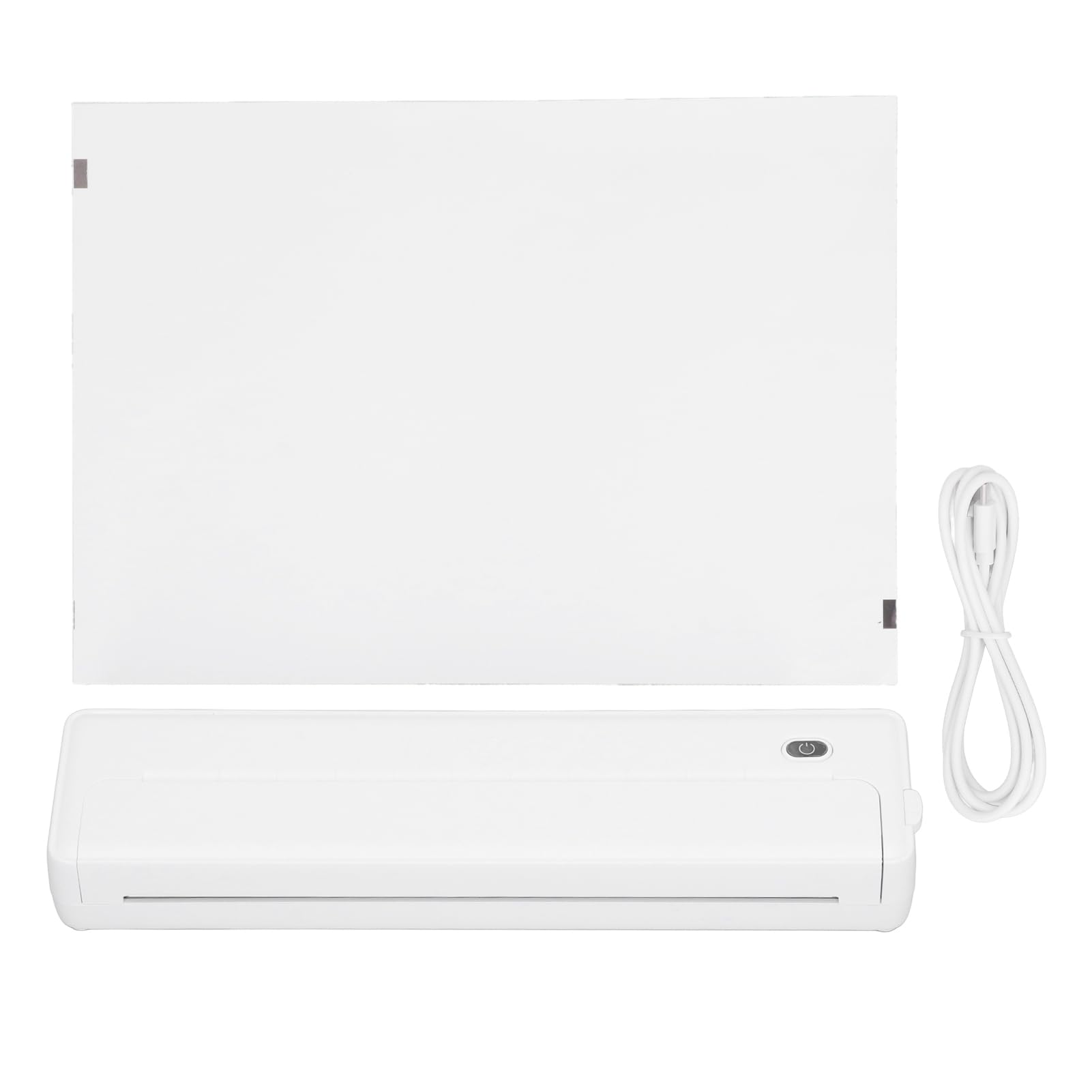 Wireless Thermal Printer for A4 Printing - Portable Inkless Printer with Mobile App & One-Touch Scanning - Ideal for Travel, Photos, Labels & On-the-Go Printing