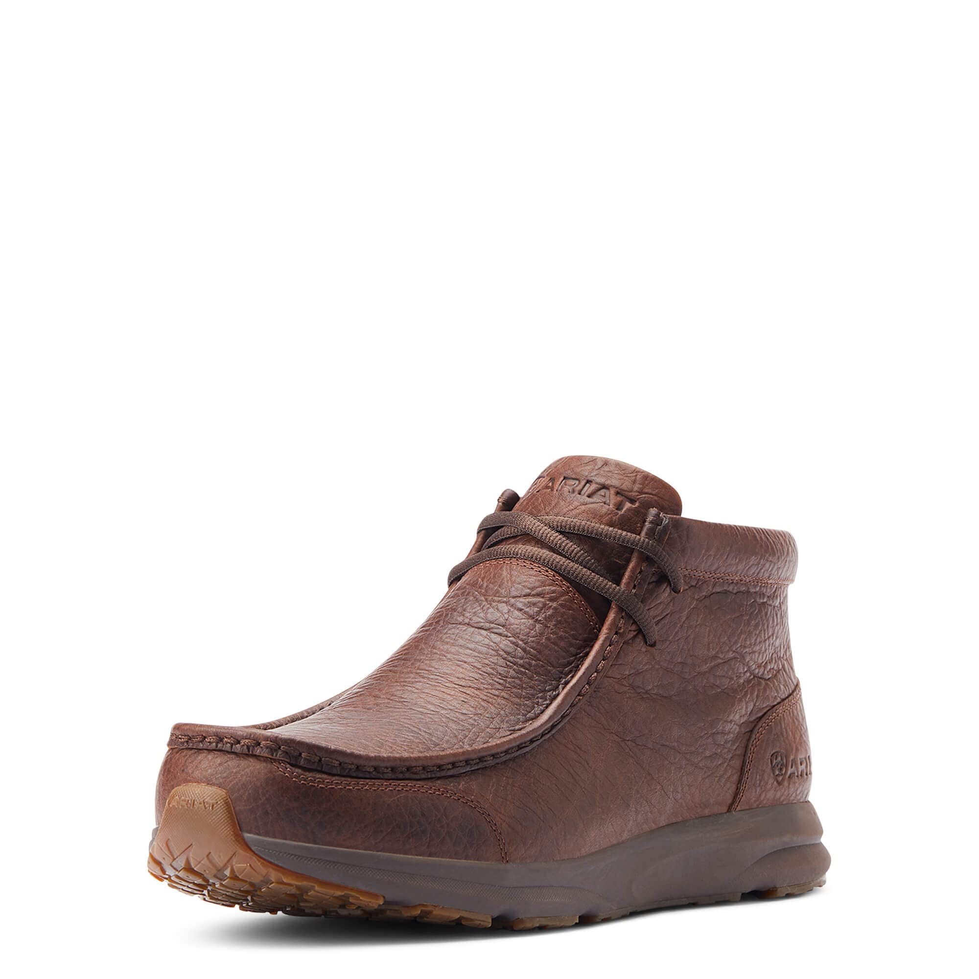 Ariat Men's Spitfire Work Boots - Durable Leather Steel Toe Work Shoes for Construction & Outdoor Use