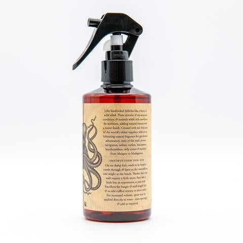 Captain Fawcett's Sea Salt Hair Spray for Men - Natural Texturizing & Volumizing Styling Spray with Sea Salt - Perfect for Beach Waves, Messy Looks & Everyday Hold