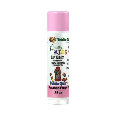 Finally Pure - Organic Bubble Gum Lip Balm for Kids - All-Natural Moisturizing & Hydrating Lip Care - Perfect for School, Outdoor Activities & Daily Use
