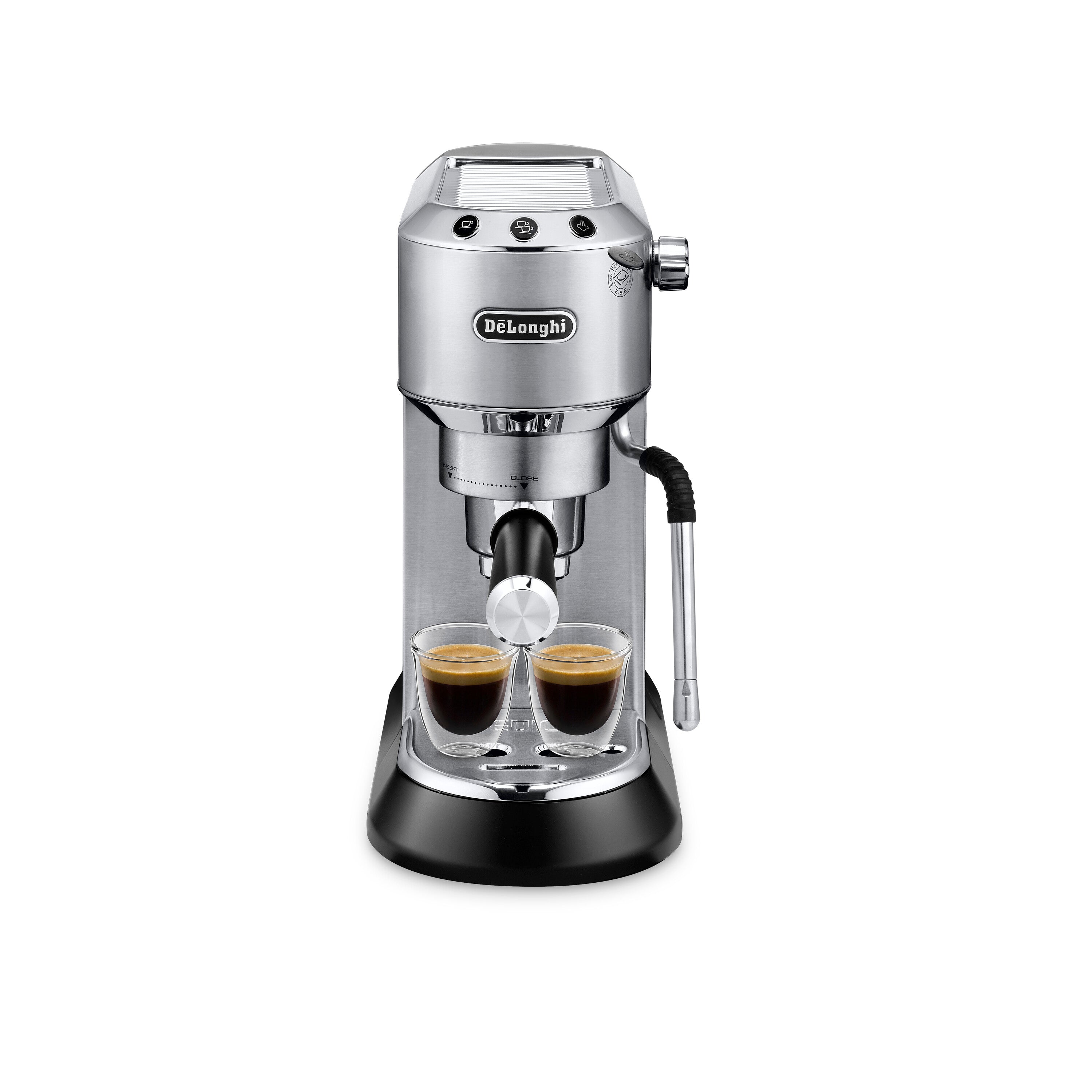 De'Longhi Dedica Arte EC885 Semi-Automatic Espresso Machine - Compact Design for Home & Office Coffee Brewing