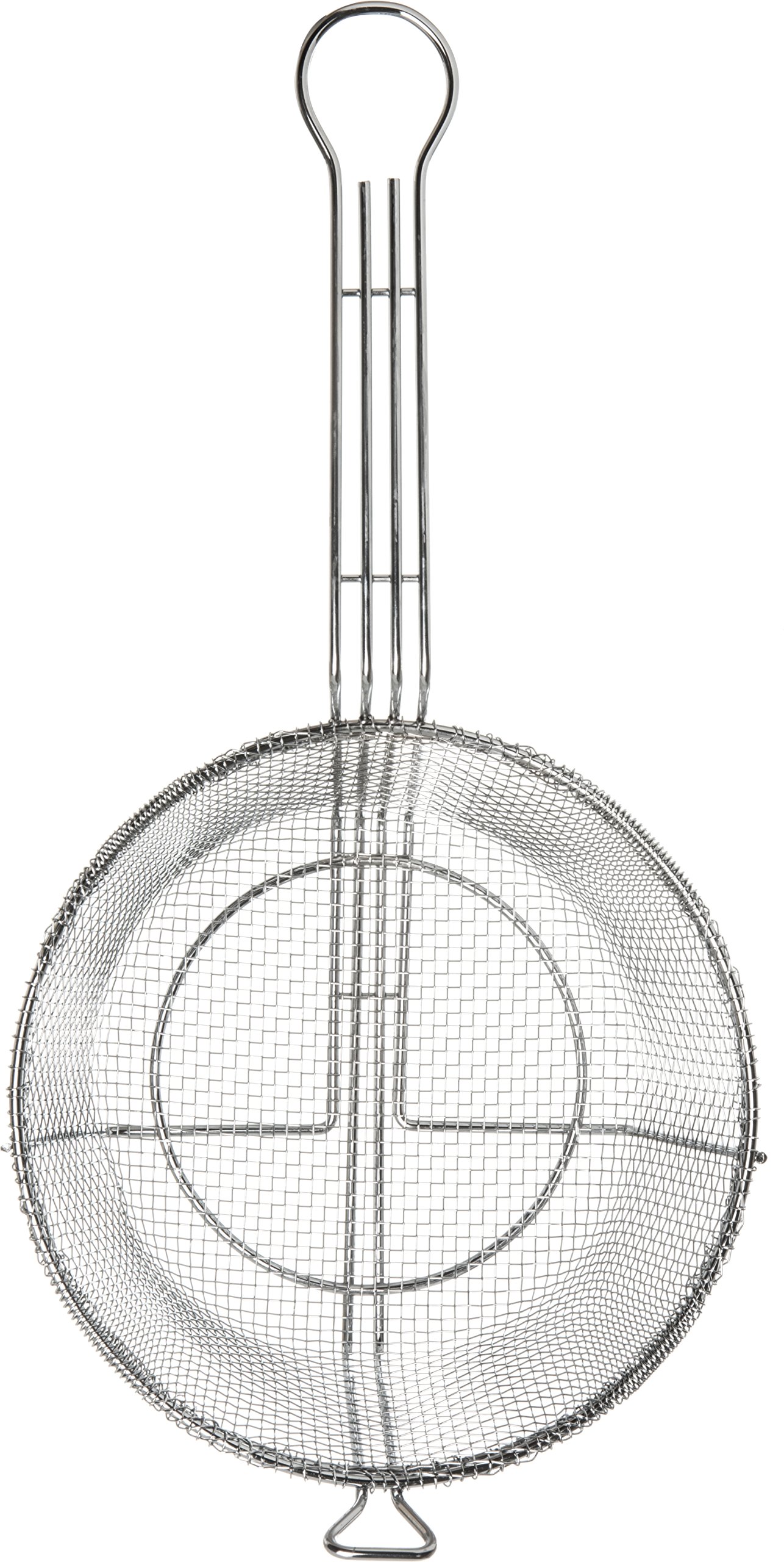 Chrome Plated Nickel Steel Mesh Fryer Basket 8.75