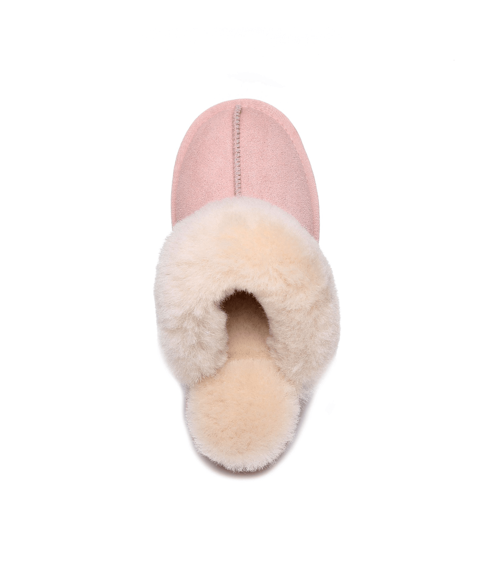 Men's UGG Fuzzy Slippers - Soft Indoor/Outdoor House Shoes with Cozy Fleece Lining - Perfect for Winter Comfort at Home, Office or Travel