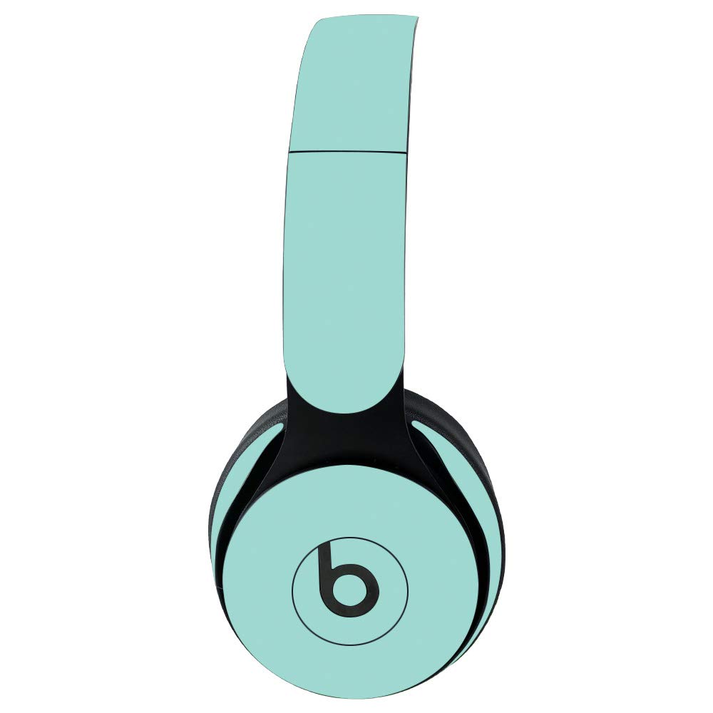 Beats Solo Pro Wireless Headphones Vinyl Skin Wrap - Seafoam Green Protective Cover | Durable, Customizable Decal | Easy to Apply & Remove | Made in USA | Perfect for Gym, Travel & Daily Use