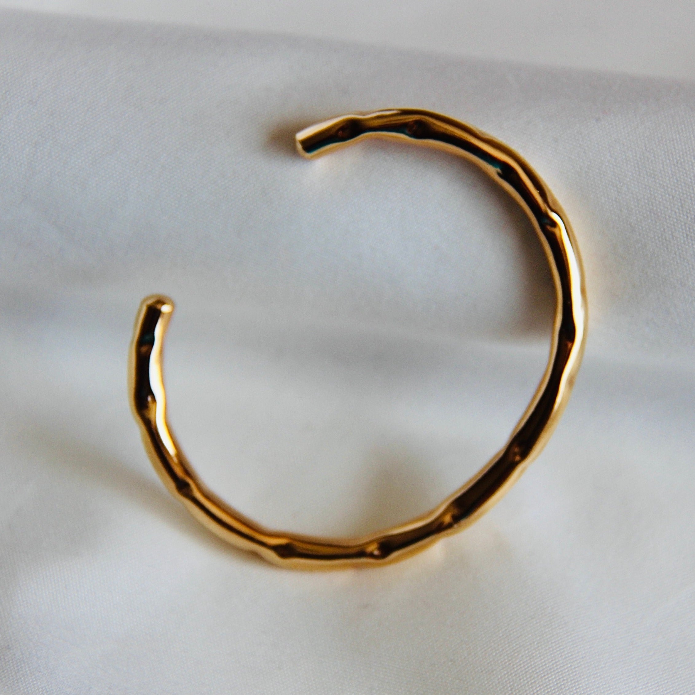 Handmade Carved Open Bangle Bracelet for Women - Boho Chic Adjustable Cuff Jewelry - Perfect for Casual Wear, Parties & Special Occasions