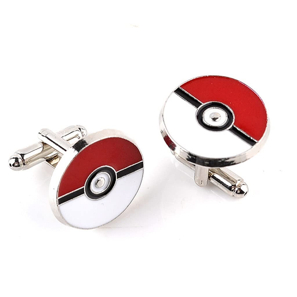 Elegant Round French Cufflinks for Men & Women - Premium Business Wedding Party Dress Shirt Accessories (Gold/Silver) - Perfect for Formal Events, Office Wear & Special Occasions