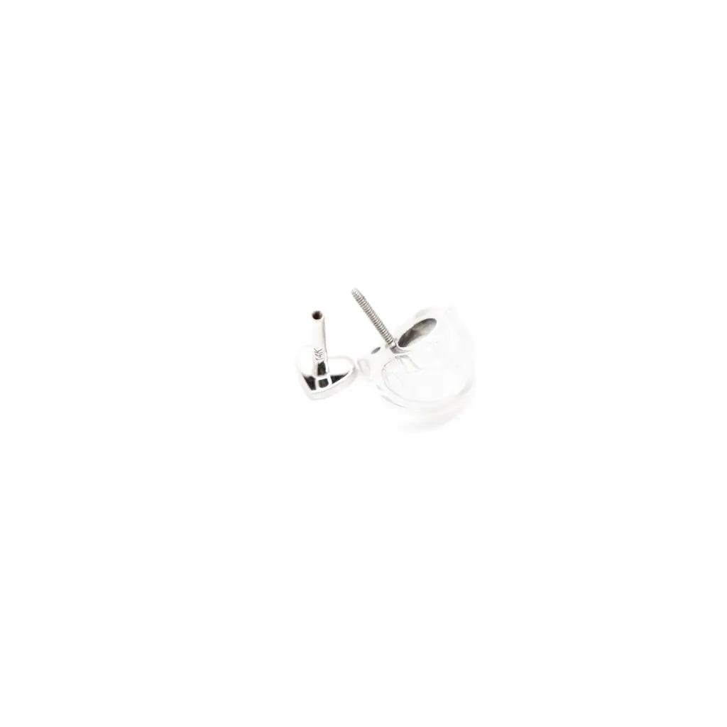 14K Solid Gold Star Angel Threaded Labret Stud Earrings - Perfect for Cartilage, Helix, and Tragus Piercings - Hypoallergenic Body Jewelry for Everyday Wear
