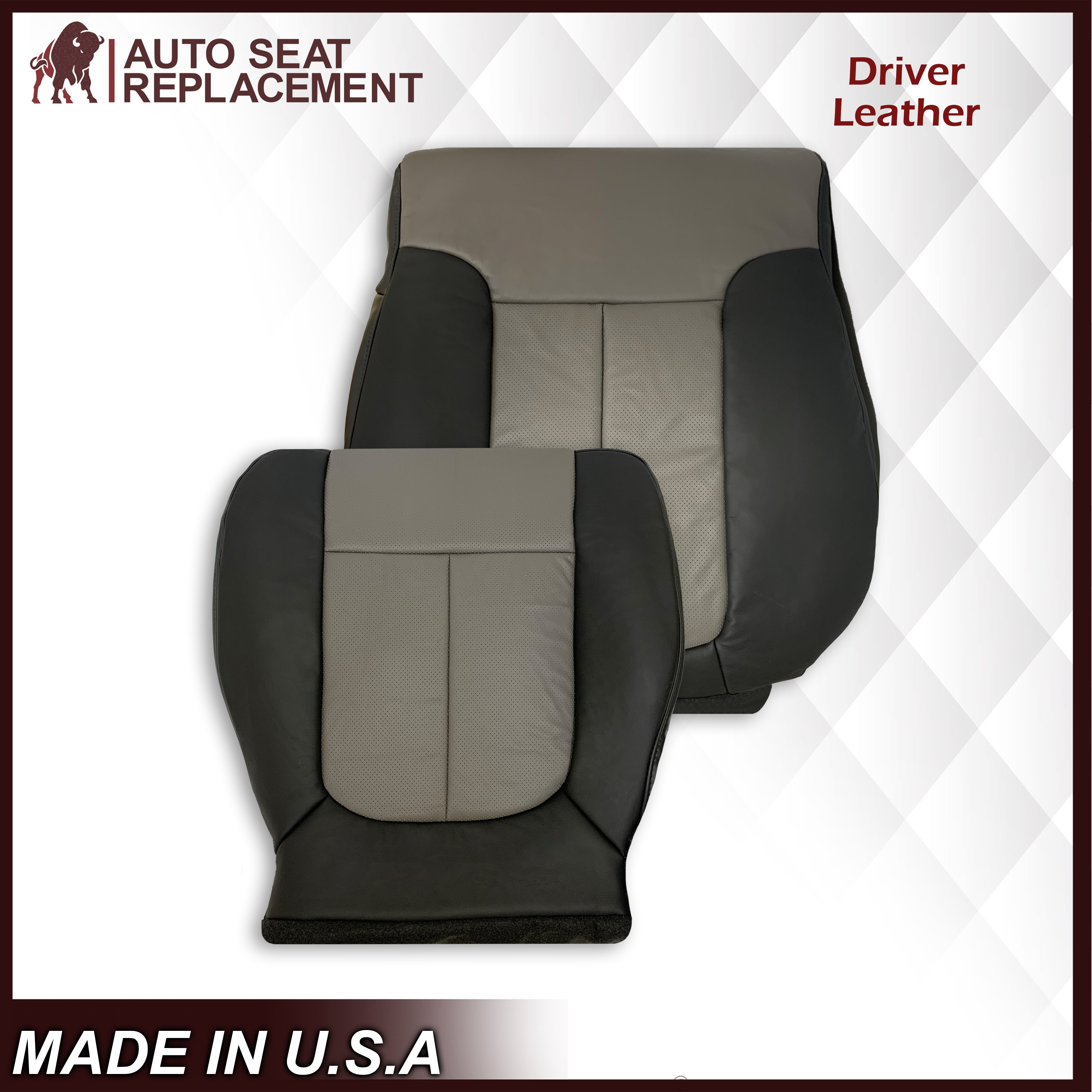 2010-2012 Ford F150 Harley-Davidson Edition Perforated Leather Seat Covers - Premium Custom Fit for Enhanced Comfort & Style - Perfect for Road Trips & Daily Commutes