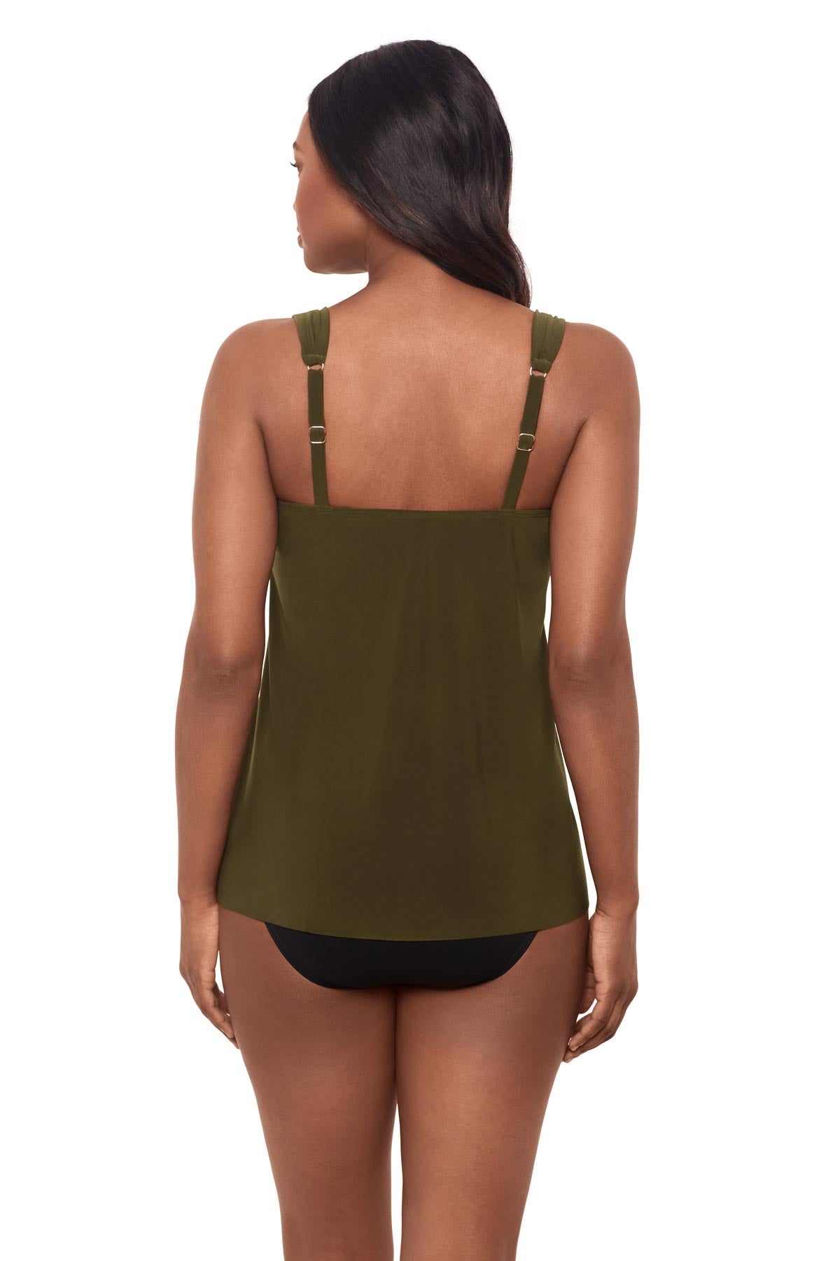 DD Cup Dazzle Tankini Top - Sexy Swimwear for Women with Full Coverage & Support | Perfect for Beach Vacations, Pool Parties & Summer Getaways