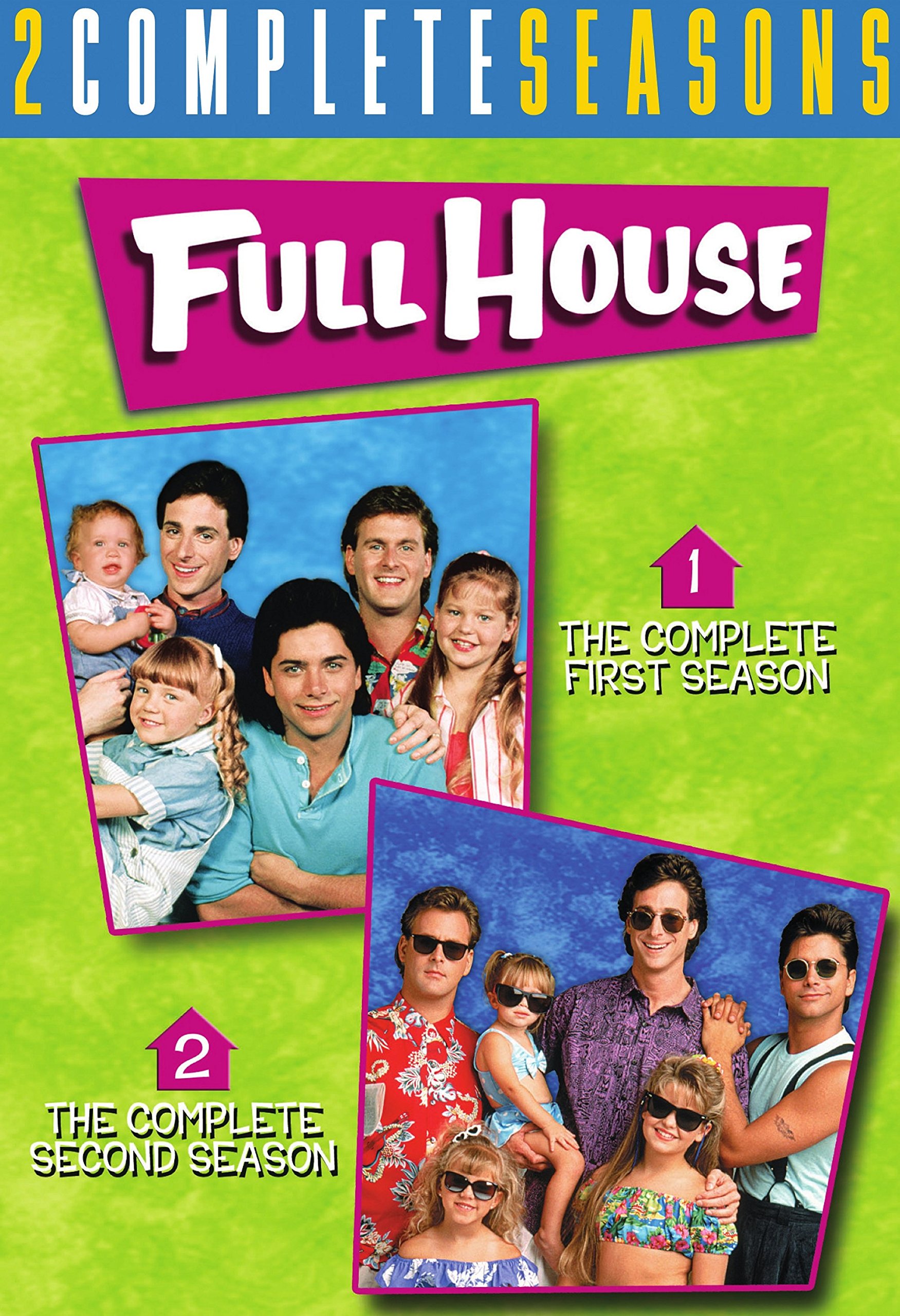 Full House: The Complete Seasons 1-2 DVD Set (2-Pack) | Classic Family Sitcom | Perfect for Movie Nights & Gift Giving