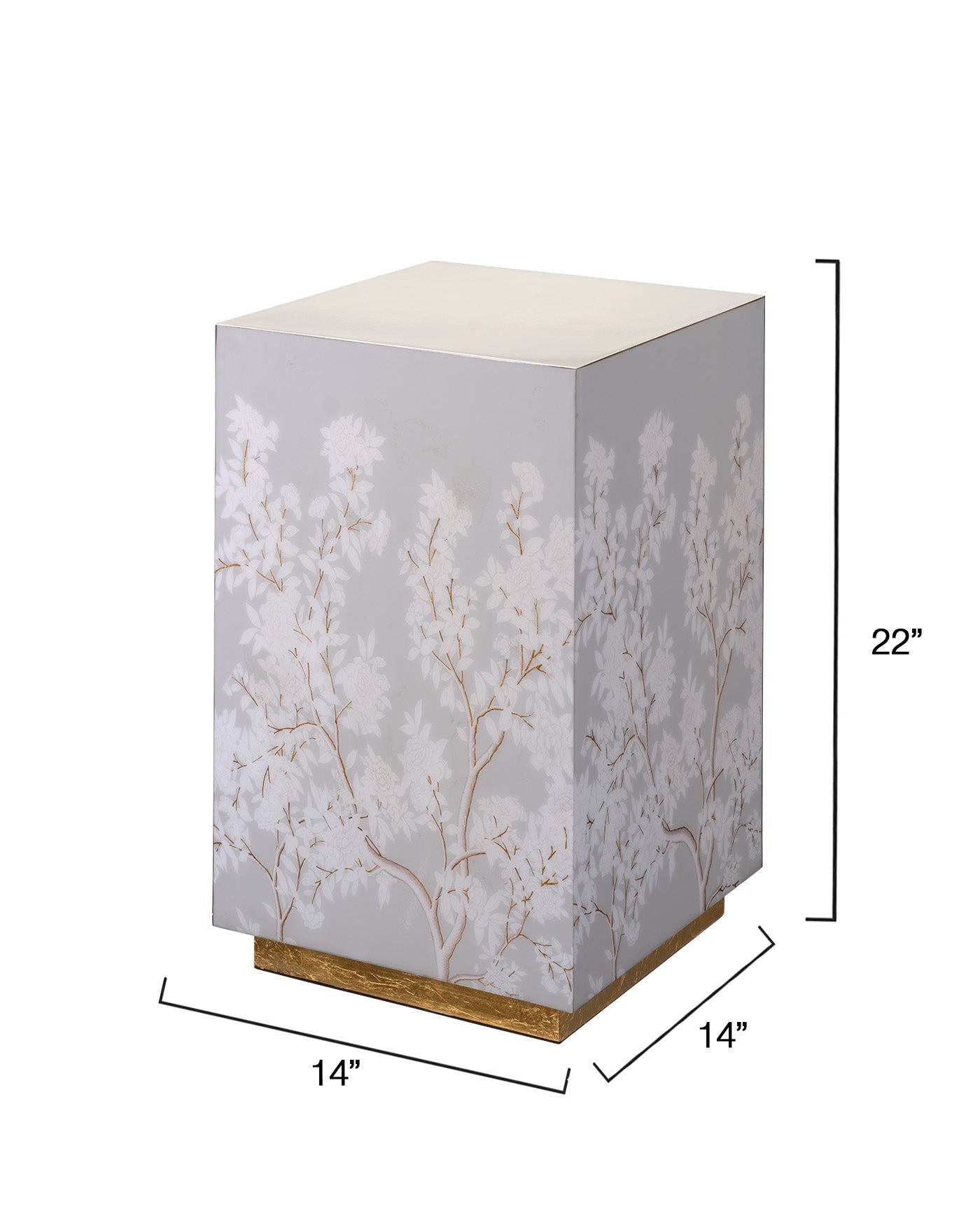 Modern Garland Side Table - Small Accent Table for Living Room, Bedroom, or Office - Perfect for Coffee, Books, and Decor