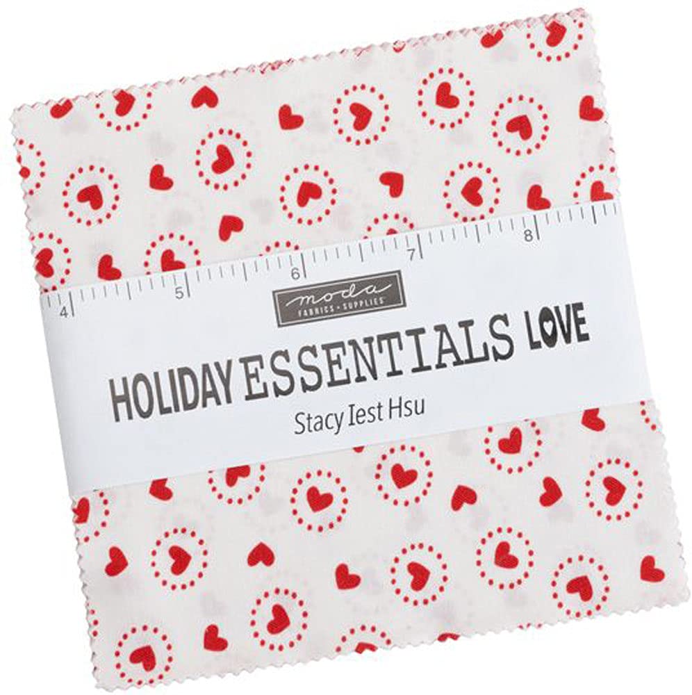 Holiday Love Charm Pack by Stacy Iest HSU - 42 Precut 5