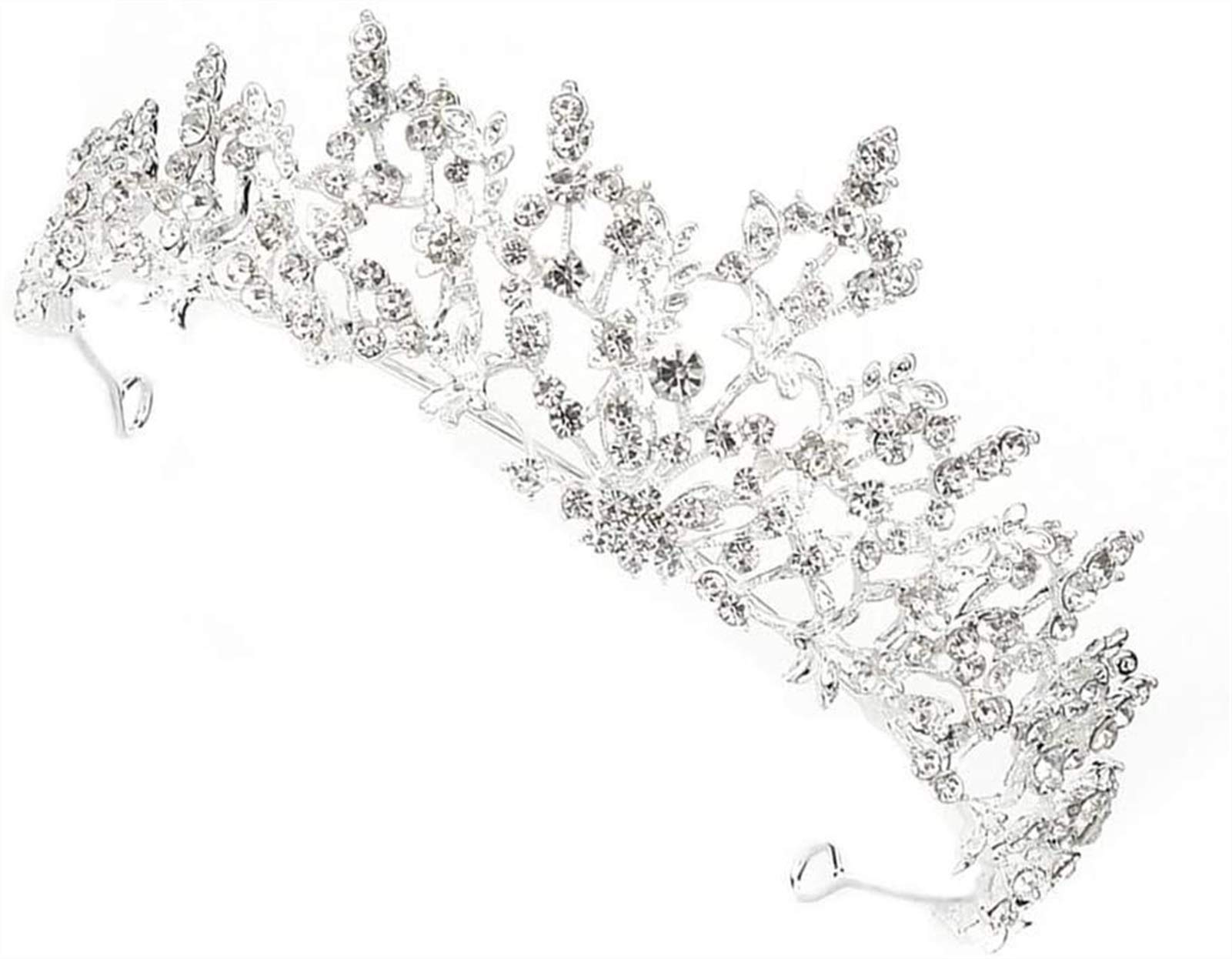 Royal Wedding Tiara for Women - Elegant Bridal Crown for Princess, Prom & Pageant - Perfect for Weddings, Prom Nights, Pageants & Special Occasions