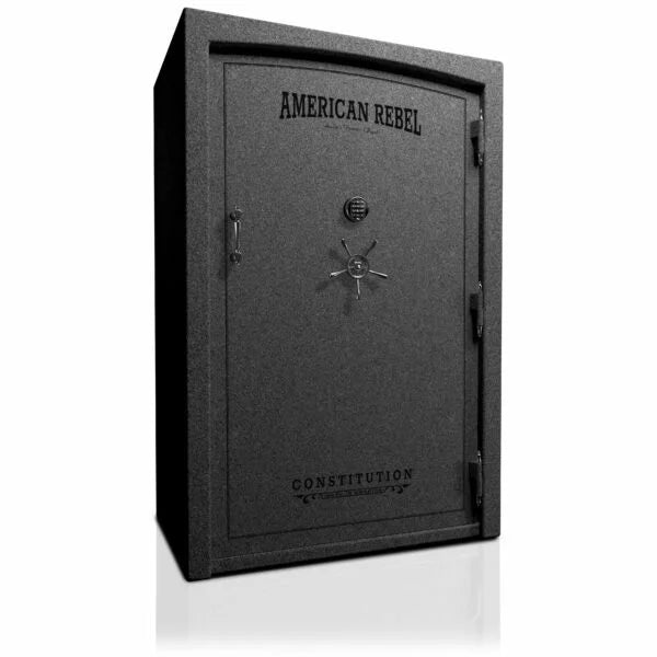 American Rebel CS60 Constitution 60 Gun Safe - Fireproof & Secure Gun Cabinet for Home & Office - Heavy Duty Rifle Storage with Digital Lock & Steel Construction - Perfect for Firearms, Ammo & Valuables Protection