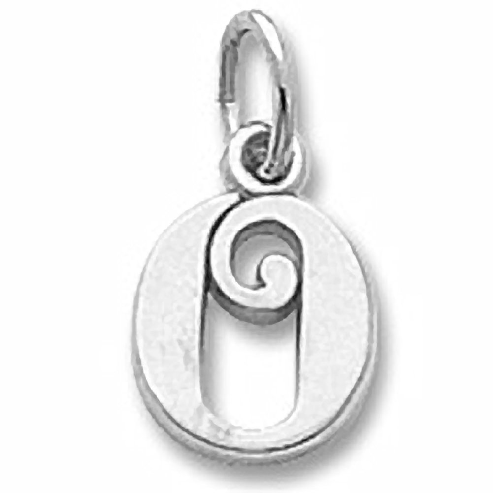 Initial O Charm - Personalized Letter O Pendant for Bracelets & Necklaces - Perfect for Birthdays, Anniversaries & Gifts