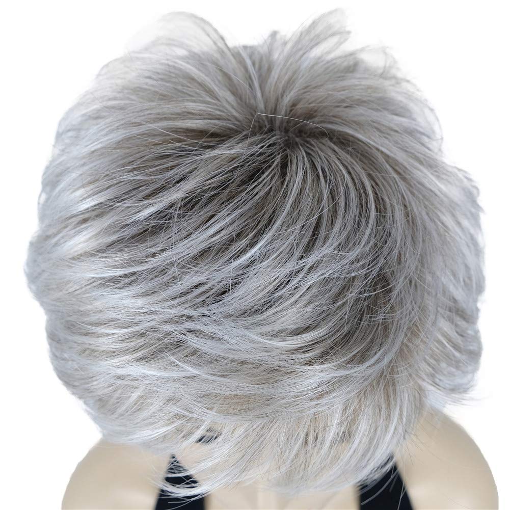 Stylish Short Layered Shaggy Synthetic Wig with Bangs for Women - Perfect for Cosplay, Halloween & Daily Fashion Looks
