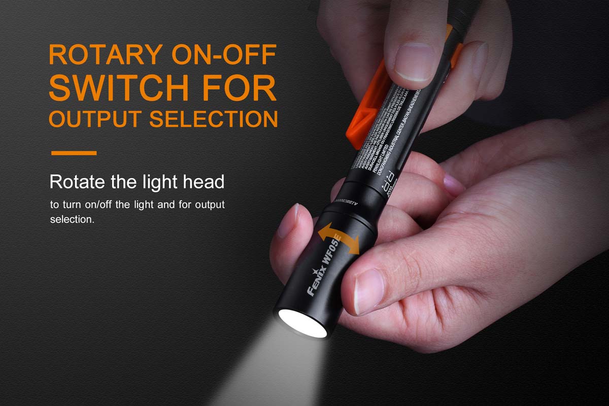 Fenix WF05E Intrinsically Safe Flashlight - Explosion Proof LED Work Light for Hazardous Areas | Perfect for Oil Rig, Mining, Chemical Plant & Emergency Use