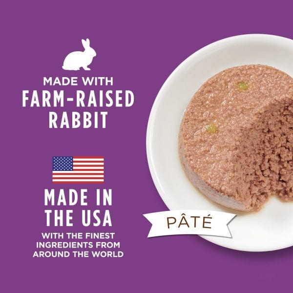 Instinct L.I.D Real Rabbit Recipe Canned Cat Food - Grain Free, Limited Ingredient Diet for Cats with Sensitive Stomachs - Perfect for Indoor Cats & Digestive Health Support