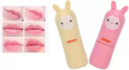 Color Changing Lip Balm - Moisturizing & Tinted Cartoon Shaped Lip Care for Kids & Teens - Perfect for School, Parties & Daily Hydration