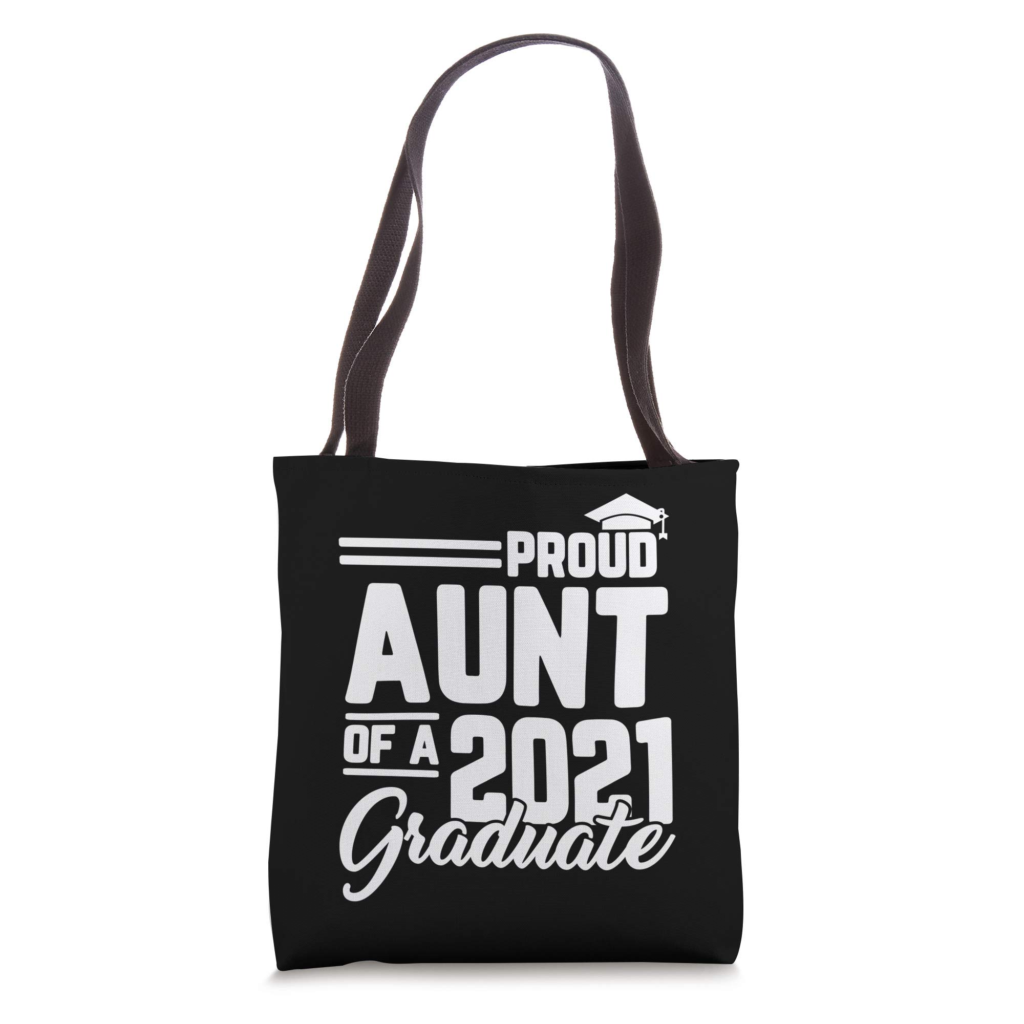2021 Graduate Tote Bag - Best Cool Graduation Gift for Niece, Nephew & Students - Perfect for Campus, Travel & Everyday Use