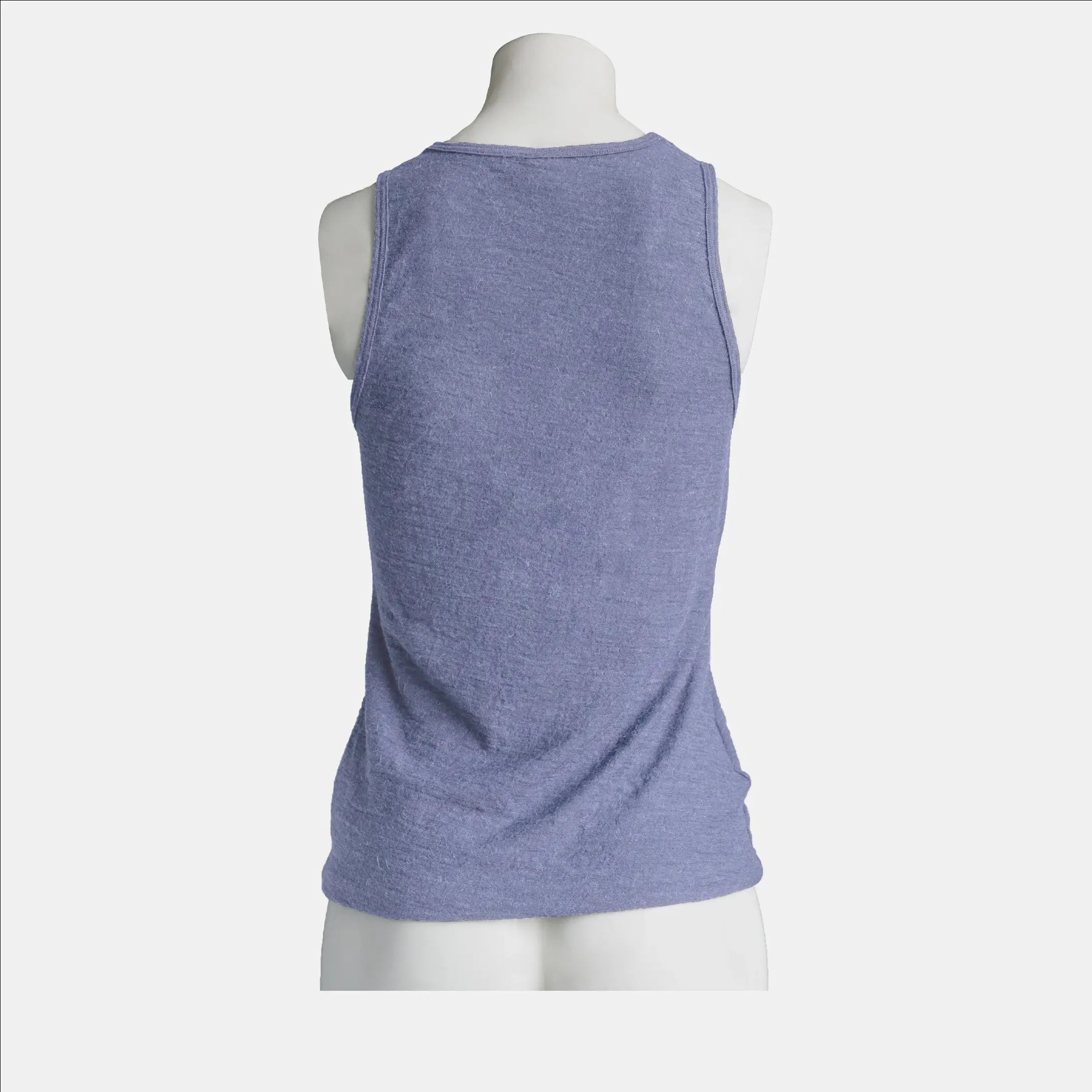 Ultralight Women's Alpaca Wool Running Tank Top - 160 GSM | Breathable & Moisture-Wicking Workout Top for Yoga, Gym & Outdoor Activities